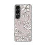 Slim Protection Case［ MERCURYDUO - BotanicalFlower - lilac ］
