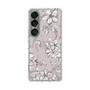 Slim Protection Case［ MERCURYDUO - BotanicalFlower - lilac ］
