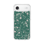 Slim Protection Case［ MERCURYDUO - BotanicalFlower - Green ］