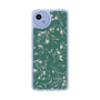 Slim Protection Case［ MERCURYDUO - BotanicalFlower - Green ］