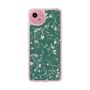 Slim Protection Case［ MERCURYDUO - BotanicalFlower - Green ］