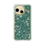 Slim Protection Case［ MERCURYDUO - BotanicalFlower - Green ］