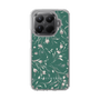 Slim Protection Case［ MERCURYDUO - BotanicalFlower - Green ］