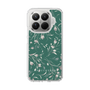 Slim Protection Case［ MERCURYDUO - BotanicalFlower - Green ］
