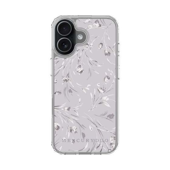 Slim Protection Case［ MERCURYDUO - BotanicalFlower - Lavender ］