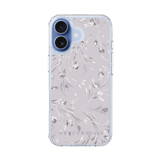 Slim Protection Case［ MERCURYDUO - BotanicalFlower - Lavender ］