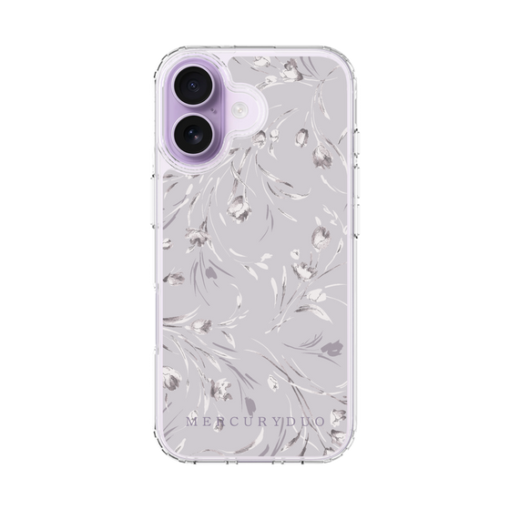 Slim Protection Case［ MERCURYDUO - BotanicalFlower - Lavender ］