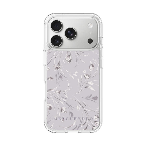 Slim Protection Case［ MERCURYDUO - BotanicalFlower - Lavender ］