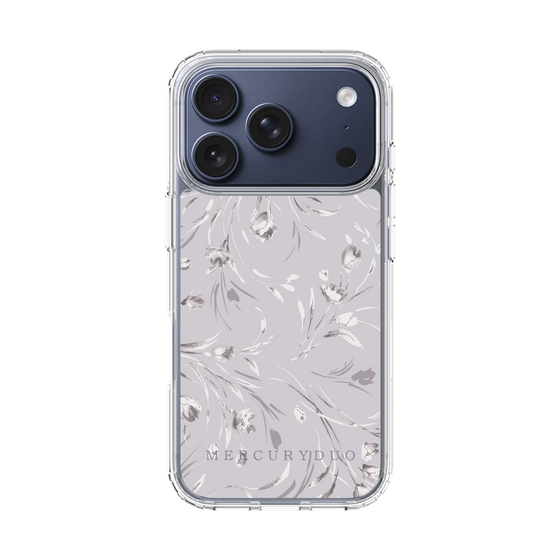 Slim Protection Case［ MERCURYDUO - BotanicalFlower - Lavender ］