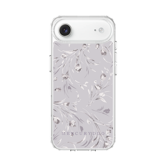 Slim Protection Case［ MERCURYDUO - BotanicalFlower - Lavender ］