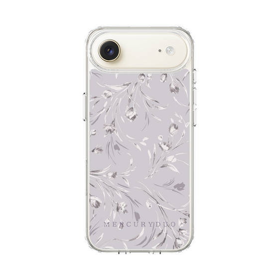 Slim Protection Case［ MERCURYDUO - BotanicalFlower - Lavender ］