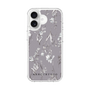 Slim Protection Case［ MERCURYDUO - BotanicalFlower - Grey ］