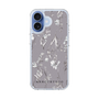 Slim Protection Case［ MERCURYDUO - BotanicalFlower - Grey ］