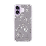 Slim Protection Case［ MERCURYDUO - BotanicalFlower - Grey ］