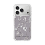 Slim Protection Case［ MERCURYDUO - BotanicalFlower - Grey ］