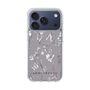 Slim Protection Case［ MERCURYDUO - BotanicalFlower - Grey ］