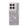 Slim Protection Case［ MERCURYDUO - BotanicalFlower - Grey ］