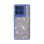 Slim Protection Case［ MERCURYDUO - BotanicalFlower - Grey ］