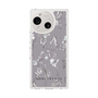 Slim Protection Case［ MERCURYDUO - BotanicalFlower - Grey ］