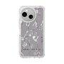 Slim Protection Case［ MERCURYDUO - BotanicalFlower - Grey ］