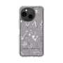 Slim Protection Case［ MERCURYDUO - BotanicalFlower - Grey ］
