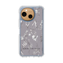 Slim Protection Case［ MERCURYDUO - BotanicalFlower - Grey ］