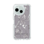 Slim Protection Case［ MERCURYDUO - BotanicalFlower - Grey ］