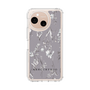 Slim Protection Case［ MERCURYDUO - BotanicalFlower - Grey ］