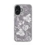 Slim Protection Case［ MERCURYDUO - NuanceFlower -Grey ］