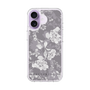 Slim Protection Case［ MERCURYDUO - NuanceFlower -Grey ］