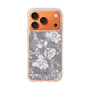 Slim Protection Case［ MERCURYDUO - NuanceFlower -Grey ］