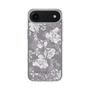 Slim Protection Case［ MERCURYDUO - NuanceFlower -Grey ］