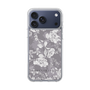 Slim Protection Case［ MERCURYDUO - NuanceFlower -Grey ］