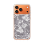 Slim Protection Case［ MERCURYDUO - NuanceFlower -Grey ］