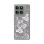 Slim Protection Case［ MERCURYDUO - NuanceFlower -Grey ］