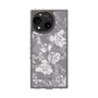 Slim Protection Case［ MERCURYDUO - NuanceFlower -Grey ］