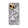 Slim Protection Case［ MERCURYDUO - NuanceFlower -Grey ］