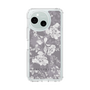 Slim Protection Case［ MERCURYDUO - NuanceFlower -Grey ］