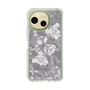 Slim Protection Case［ MERCURYDUO - NuanceFlower -Grey ］