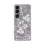 Slim Protection Case［ MERCURYDUO - NuanceFlower -Grey ］
