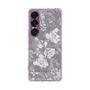 Slim Protection Case［ MERCURYDUO - NuanceFlower -Grey ］