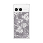 Slim Protection Case［ MERCURYDUO - NuanceFlower -Grey ］