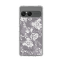 Slim Protection Case［ MERCURYDUO - NuanceFlower -Grey ］