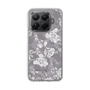 Slim Protection Case［ MERCURYDUO - NuanceFlower -Grey ］