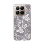 Slim Protection Case［ MERCURYDUO - NuanceFlower -Grey ］
