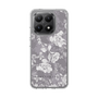 Slim Protection Case［ MERCURYDUO - NuanceFlower -Grey ］