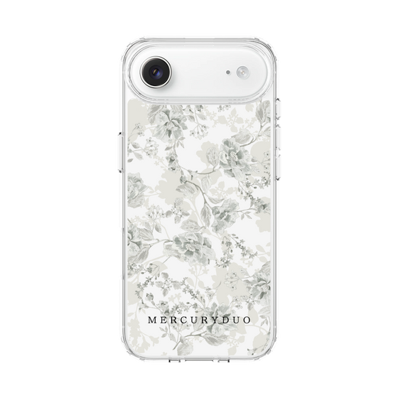 Slim Protection Case［ MERCURYDUO - NuanceFlower - White ］