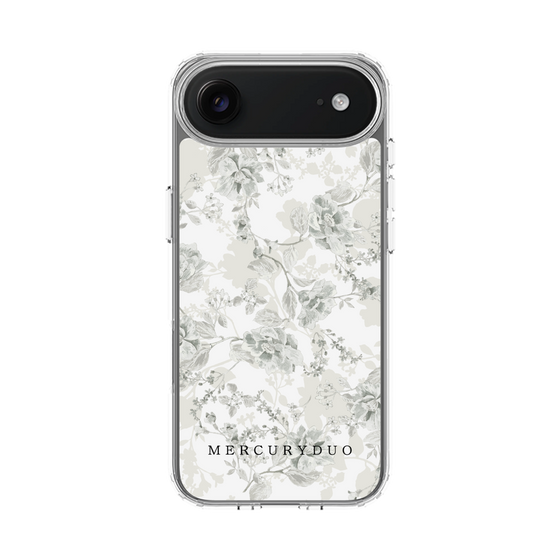Slim Protection Case［ MERCURYDUO - NuanceFlower - White ］
