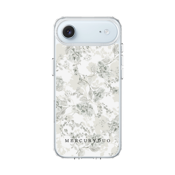 Slim Protection Case［ MERCURYDUO - NuanceFlower - White ］