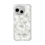 Slim Protection Case［ MERCURYDUO - NuanceFlower - White ］